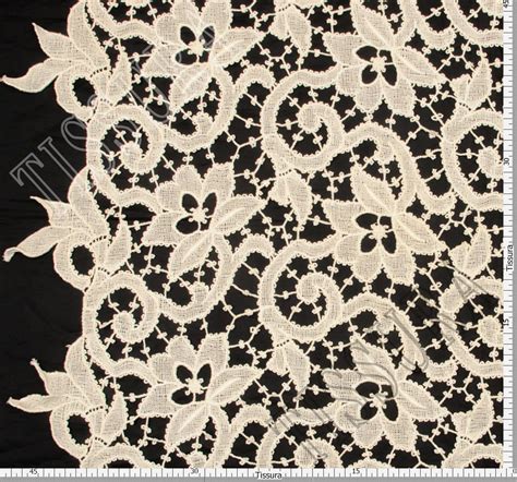 Guipure Lace Fabric Cotton Fabrics From France By Sophie Hallette