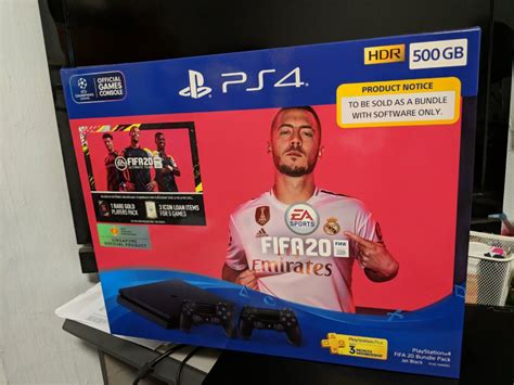 SONY PS4 Slim 500GB FIFA 20 Bundle New Comes With 2 Controllers