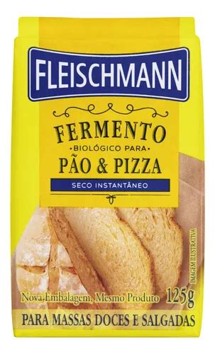 Fermento Biológico Seco Instantâneo Fleischmann 125g MercadoLivre