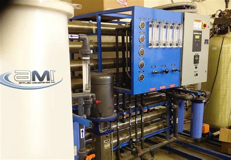 Double Pass Reverse Osmosis System For Ultrapure Water Production Applied Membranes Inc