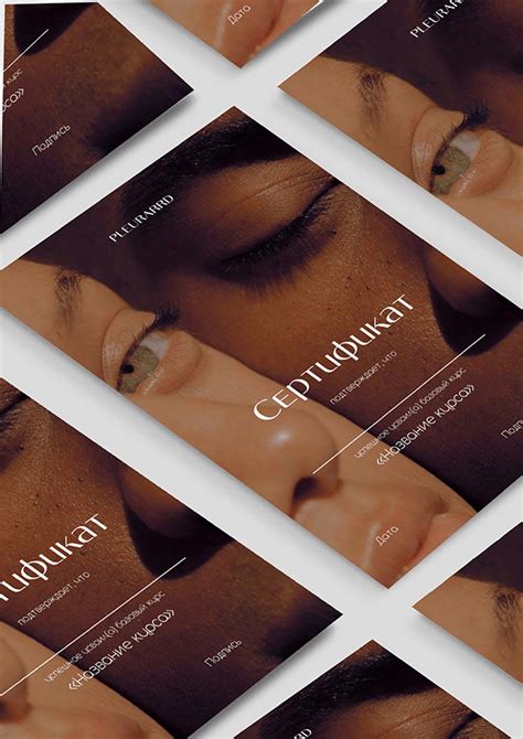 Certificate, Graphic design, Visual, web design on Behance 