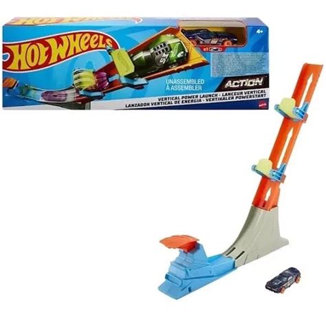 Hot Wheels Pistas De Acrobacias Lancamento Vertical Mattel Mercadolivre