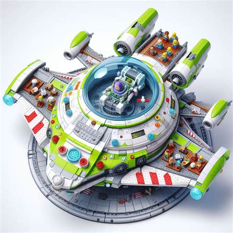 Lego Buzz Lightyear scaucer ship by Jesse220 on DeviantArt