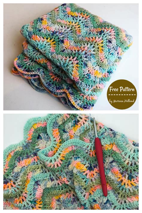 Feather And Fan Crochet Blanket Pattern Atelier Yuwa Ciao Jp