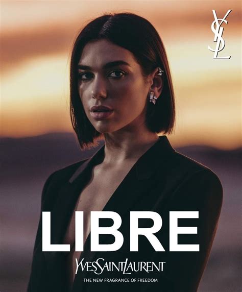 Dua Lipa Is On Fire for Yves Saint Laurent 'Libre' Fragrance Ads ...