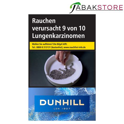 Dunhill Blue 8 50 Euro 20 Zigaretten Online Kaufen