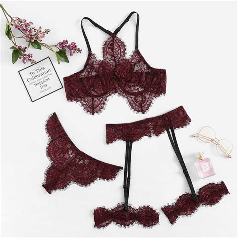 Pieces Sexy Lingerie Set Hellen S Fashion