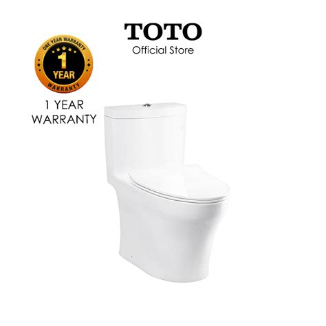 Toto One Piece Toilet Bowl C889desi Washlet Is Not Included Shopee