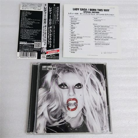 【やや傷や汚れあり】帯付き レディーガガ ボーンディスウェイ スペシャルエディション Lady Gaga Born This Way