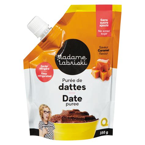 Purée de dattes au caramel