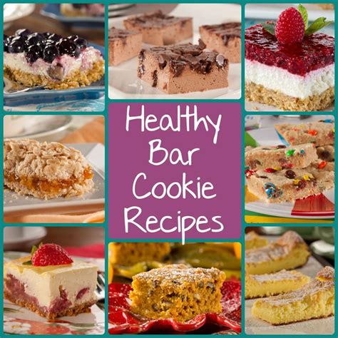 The Best Cookie Bar Recipes 12 Healthy Bar Cookie Recipes