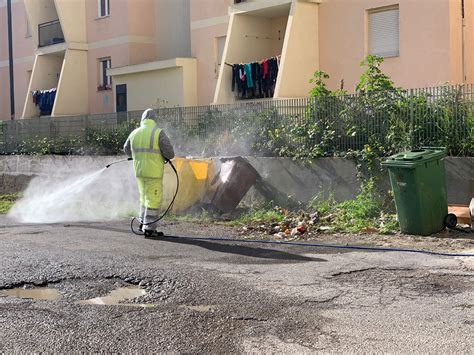 Viale Isonzo A Catanzaro Intervento Straordinario Della Sieco Su