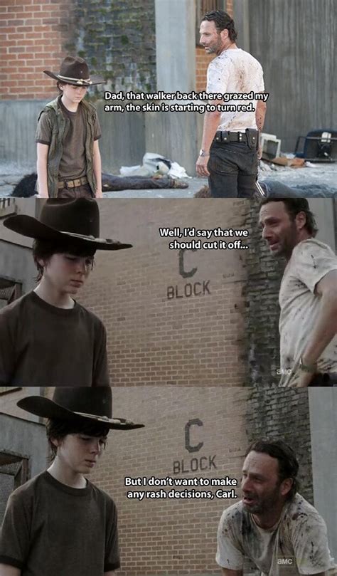 35 Of The Best Walking Dead Carl Meme Coral Dad Jokes