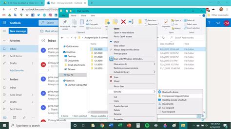 How To Attach A Folder In Microsoft Outlook And Send Multiple Files At