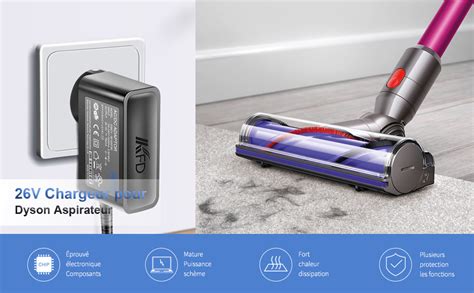 Kfd Dc V Alimentation Secteur Chargeur Pour Dyson V Dc Dc