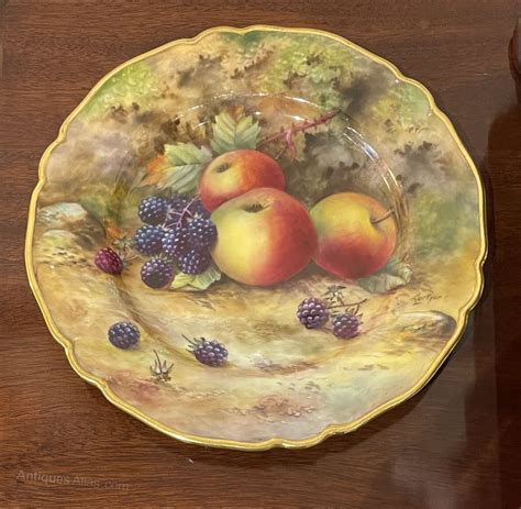 Antiques Atlas Royal Worcester Hand Painted Plate Thomas Lockyer