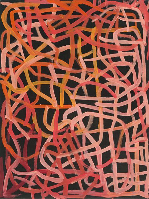 Untitled 1992 By Emily Kame Kngwarreye The Collection Art Gallery NSW