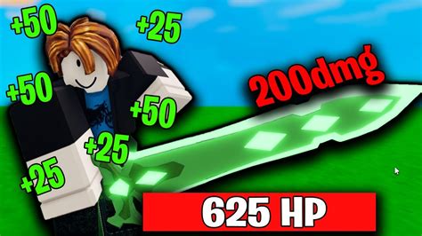 Infinite Heal 200 Damage Per Hit 600 Hp Roblox Bedwars YouTube