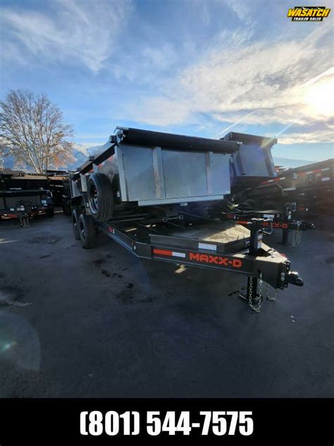 Maxxd X Djx With Sides Dump Trailer Wasatch Trailer Sales