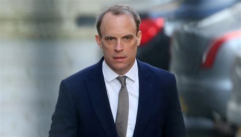 UK foreign minister Dominic Raab's bodyguard suspended after gun ...