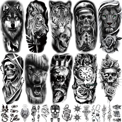 Wildlife Sleeve Tattoos