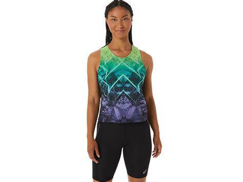 Marathon Tank Women Lime Zest Safety Yellow Amethyst Womens