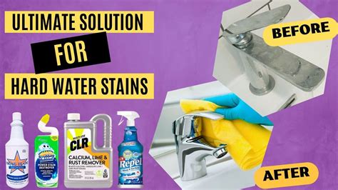 Best Hard Water Stain Removers Erase Hard Water Stains Effortlessly Youtube