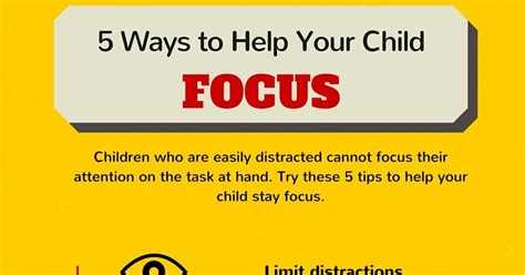 Ilma Education 5 Ways To Help Your Child To Focus