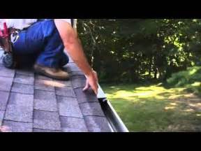 Leafproof Gutter Protection Installation By Tomlinson Cannon Youtube