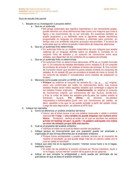 Pdf Gu A De Estudio Segundo Parcial Compiladores Dokumen Tips