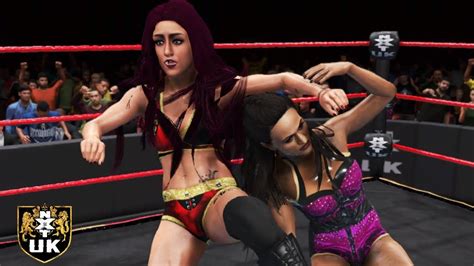 WWE 2K20 NXT UK MITB QUALIFYING MATCH KAY LEE RAY VS NINA SAMUELS YouTube