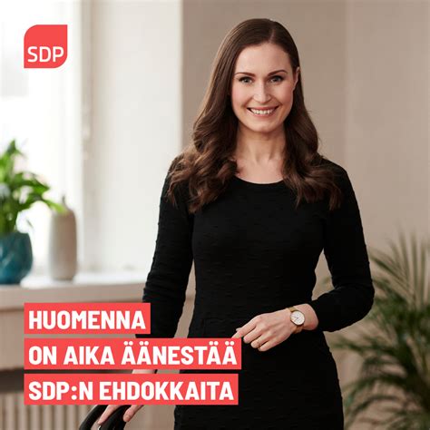 Sosialidemokraatit on Twitter Huomenna on aika äänestää SDP n