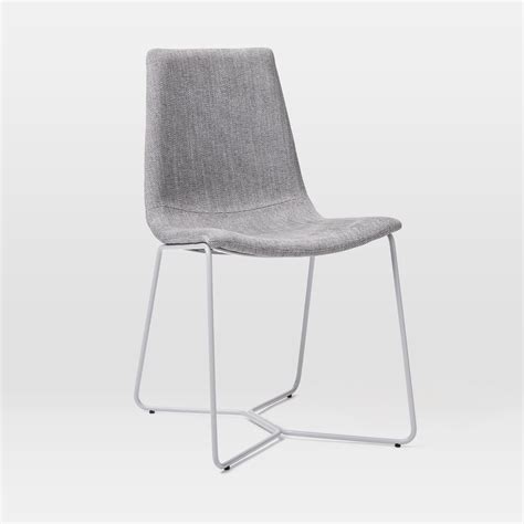 West Elm Slope Dining Chair Set Of Aptdeco