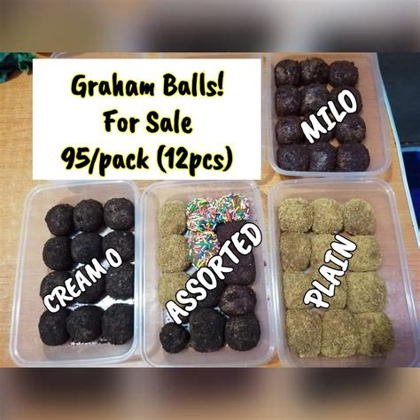 Graham balls, Food & Drinks, Local Eats on Carousell