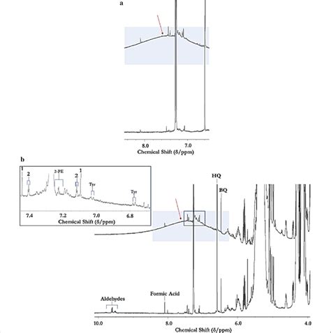 A Expanded 6 50 8 50 Ppm Region Of 600 MHz 1 H NMR Profiles Acquired On