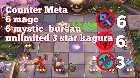 Counter Meta Mages Mystic Bureau Magic Chess New Update Youtube