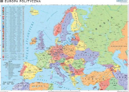 EUROPA Mapa Polityczna Stan Na 2021 TablicaSzkolna Pl