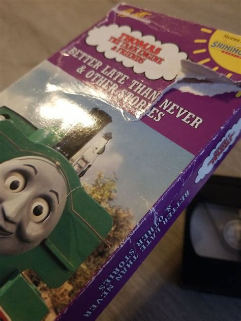 Thomas The Tank Engine Friends Better Late Than Never VHS Video Tape