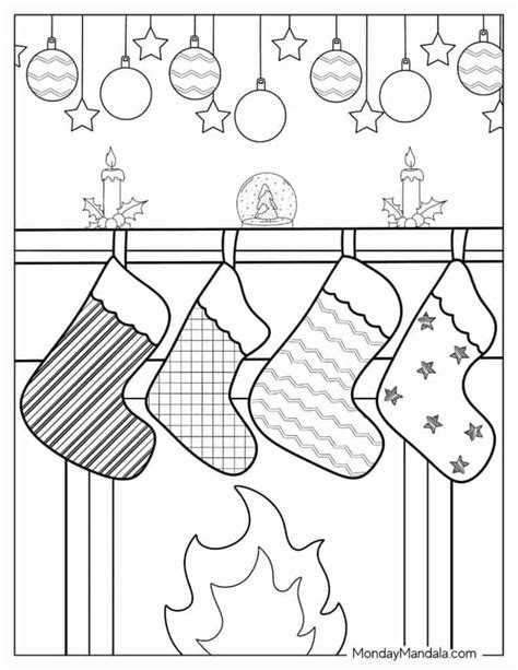 Christmas Coloring Pages Free Pdf Printables Christmas