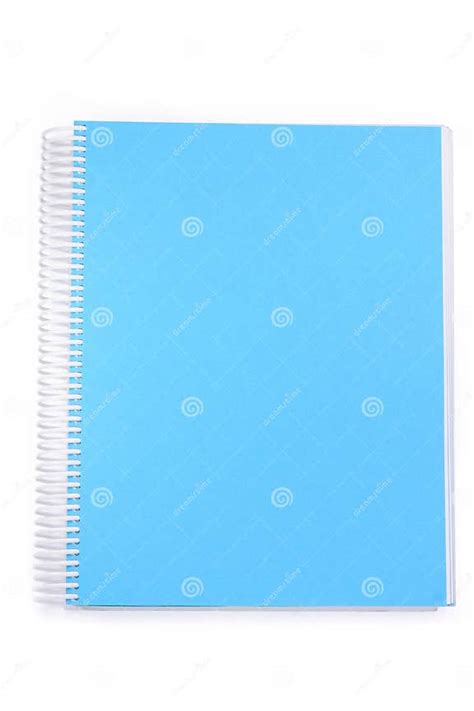 A Spiral Notebook Stock Photo Image Of Stationary Isolated 1626896