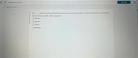 Solved Completed 20 ﻿out Of 25question 17 ﻿of 25 ﻿provided