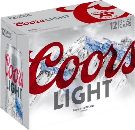 Coors Light 12oz 12pk Cn Luekens Wine Spirits