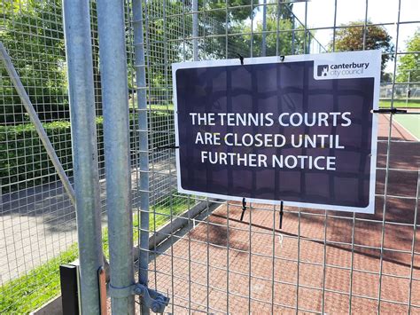 Herne Bay Tennis Courts Shut By Canterbury City Council Despite Boris