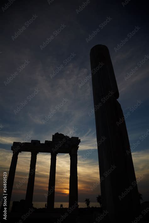 Apollo temple ruins Stock Photo | Adobe Stock