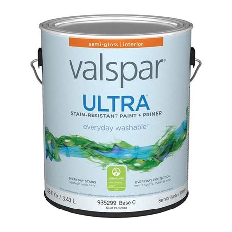 Valspar Ultra Base C Semi Gloss Base C Tintable Interior Paint 1