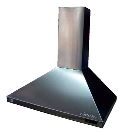 Campana De Cocina Cm Acero Inox Conica Con Motor Y Luz Gastrofer