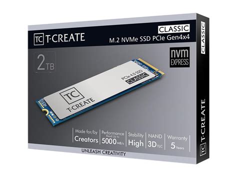 Team Group T Create Classic M Tb Pcie Gen X With Nvme D