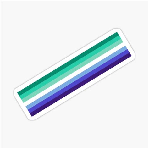 Mlm Gay Pride Flag Sticker For Sale By Regenbogenn Redbubble