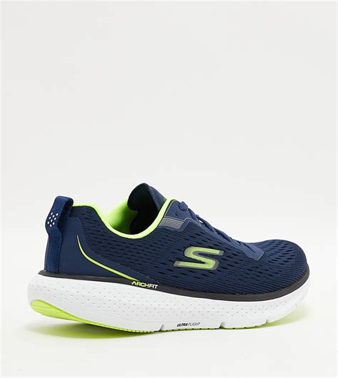 Buy Skechers Go Run Pure 3 Lace Up Shoes In Navy 6thstreet Saudi Arabia