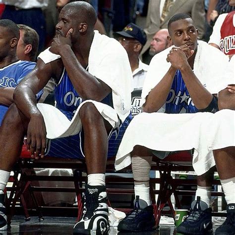 Two Great Signature Stars On One Team Shaq And Penny Handed Jordan